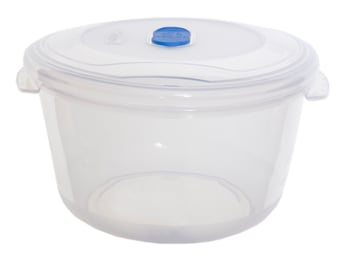 picture of Whitefurze 1.22L Round Freezer to Microwave Storer - [WHF-F1170] - (DISC-W)