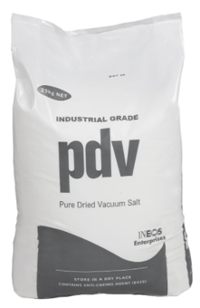 picture of Industrial Grade Pure Dried Vacuum (PDV) Salt - 25kg Bag - [PK-IVS0025]
