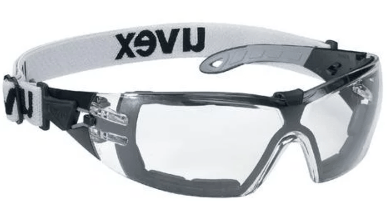 Uvex Pheos Guard Polycarbonate Safety Spectacles - Clear - [TU-9192180]