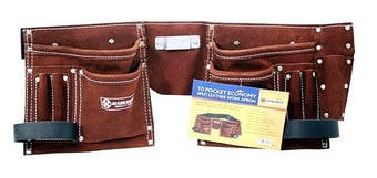 picture of Marksman 10 Pocket Split Leather Tool Belt - [PD-69096C]