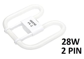 picture of Elpine - 28W - 2D Fluorescent Tube - 2 Pin - Average Life up to 8000 Hours - [PD-31498C]