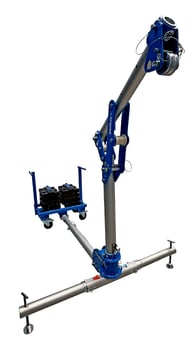 Picture of Tractel Davitrac Davit - Counterweight Base, Weights, Blocfor 30R - [TRC-286819-22128-221138-84142] - (LP)
