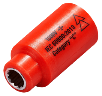 Picture of ITL - 3/8" Insulated Drive Socket - 8mm - [IT-01716]
