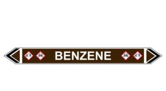 Picture of Flow Marker - Benzene - Brown - Pack of 5 - [CI-13484]