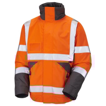Picture of Bickington - Orange Superior Bomber Jacket - LE-J02-O - (LP)