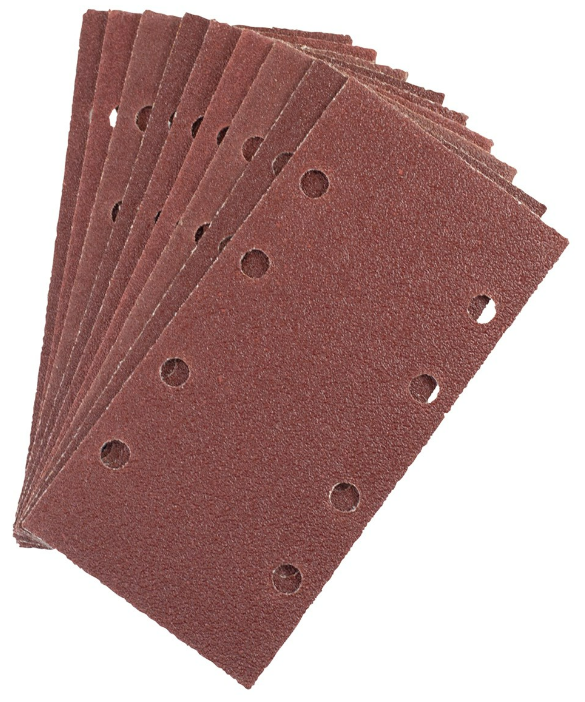 picture of Amtech 10pc Hook and Loop Sanding Sheets - P120 Grit 93 x 187mm - [DK-V4012]