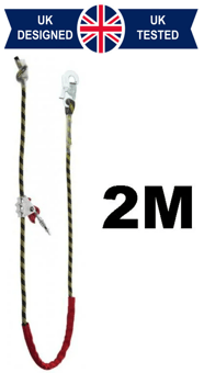 picture of Zero Prot 3 Positioning Ropeline With Rope Adjuster - 2m - EN358 - [XE-AF-130-020]