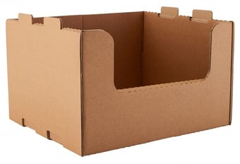 Picture of BiGDUG Cardboard Stacking Pick Bin - 350h x 600w x 500d mm - Pack of 10 - [BDU-CSPB36510]