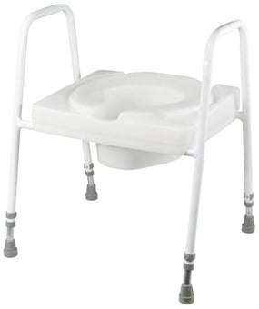 picture of Aidapt Ashby Lux Toilet Seat and Frame - [AID-VR213] - (HP)
