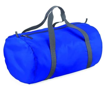 Picture of BagBase Packaway Barrel Bag - Bright/Royal - [BT-BG150-BRL]