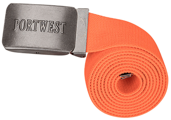 picture of Portwest - Elasticated Work Belt - Orange - One Size - [PW-C105ORR]
