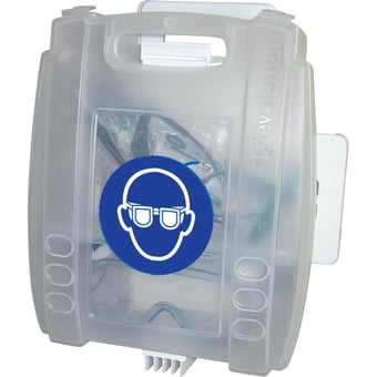 picture of Evolution Eye Protection Dispenser - Size 30 x 23 x 12cm - [SA-PPE3008]