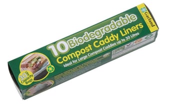 Picture of Garland 10x Biodegradable 30lt Compost Caddy Liners On Roll - [GRL-G116]