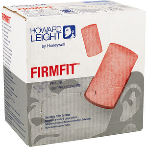 Picture of Honeywell - Firmfit Foam Earplugs - SNR 37 - Box of 100 Pairs - [HW-1033013]