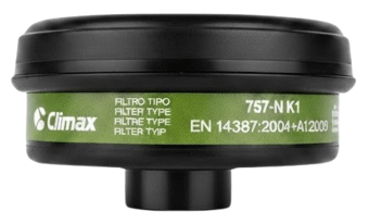 Picture of Climax 757-N-K1 Gas Filter For - 732 and 757 Face Mask - Pair - [CL-757N-K1]