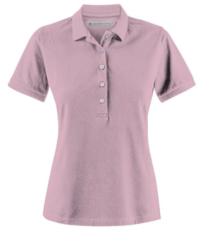 picture of James Harvest Ladies Sunset Pique Polo - Light Pink - BT-HAR2125034-H471
