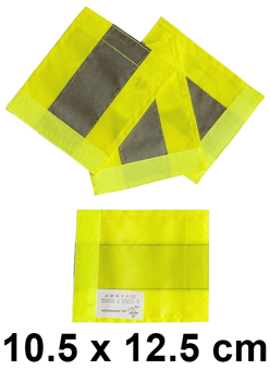 picture of Korntex Rollflektor Set of Four Practical Roll Reflectors - Yellow - 10.5 x 12.5 cm - [KTX-KXKINDG1012]