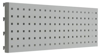 Picture of QMP Perforated Back Panel 750mm - To Suit 1500mm Workbench - Light Grey - [QM-BPPERF750LXX]
