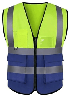 picture of Supreme TTF Hi Visibility Executive Vest - Yellow/Navy - HT-EXEC120Y/N