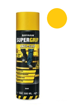 picture of Rust-Oleum - Safety Yellow SuperGrip Anti-Slip Spray - 500ML - [RU-2444]