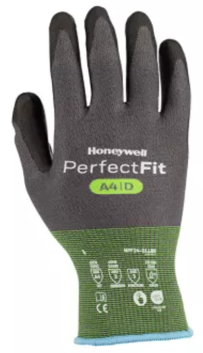Honeywell Perfect Fit 18G A4/D PU Coated Gloves - Pair - HW-NPF24-0118N