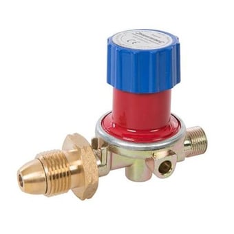 picture of Silverline - Adjustable Propane Gas Regulator - 500 - 4000mbar - [TRSL-SI-196559]