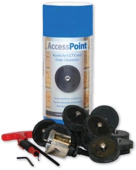 picture of Fernco Access Point Kit For CCTV And Drain Clearance - [S1-PDCCTVKIT]