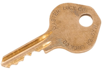 picture of Master Lock K1630 Control Key - [MA-K1630]