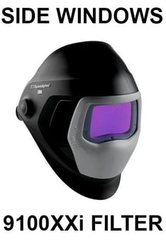picture of 3M™ Speedglas™ Welding Helmet 9100 - With Side Windows And Filter Kit 9100XXi - [3M-501826] - (DISC-R)