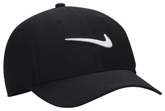 picture of Nike NK385 Dri-FIT Club Cap - Black/White - [RLW-NK385BKWH]