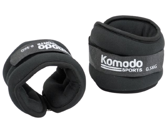 Picture of Komodo Neoprene Ankle Weights - Pair - [TKB-NEO-ANK-3KG]