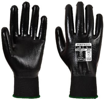 Picture of Portwest A315 All-Flex Grip Black Gloves - Pair - PW-A315