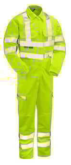 picture of Pulsar Yellow Hi-Vis Combat Coverall - PR-P349