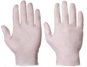 Picture of Supertouch Natural Medical Powdered Latex Gloves - Box of 50 Pairs - ST-10001 - (DISC-R)