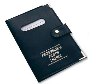 picture of AFE Leather Professional Licence Cover - Black - [AE-PROFCOVERBLACK]