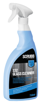 picture of SCRUBB S32 Glass Cleaner Trigger Spray 750ml - [ORC-S32SC-T75]