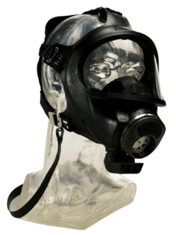 picture of MSA - 3S-EZ Full Face Mask - Polycarbonate Lens - Nomex EZ-don - [MS-D2055767]