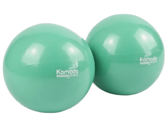 Picture of Komodo Weighted Green Toning Ball - Pair  - [TKB-WGT-BALL-3KG-GRN]