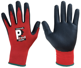 Picture of Pred Escape Ultra-thin Nitrile Foam Red Gloves - Pair - JE-PRED11 - (DISC-R)