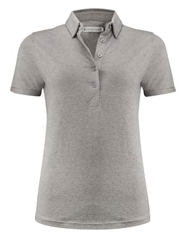 picture of James Harvest Ladies American Supreme Polo - Grey Melange - BT-HAR2125038-H120