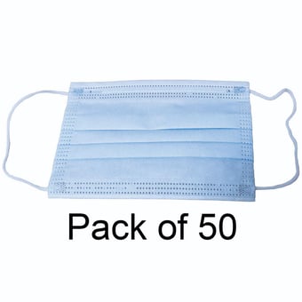 picture of Supreme TTF Children Disposable Mask - Non-Medical - Pack Of 50 - [HT-EARHOOK]