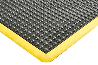 picture of Heavy Duty Ergo-Tred Greaseproof Anti-Fatigue Mat - 1200mm x 1700mm - [WWM-10101-12017014-BKYL] - (LP)