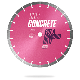 Picture of SR12 - Concrete Diamond Blade - 800 Cuts - 300mm Dia - [DC-A028H]