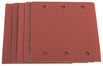 Picture of Amtech 40pcs Mixed Grit Square Sanding Sheet Set 110 x 100mm - [DK-V4056]