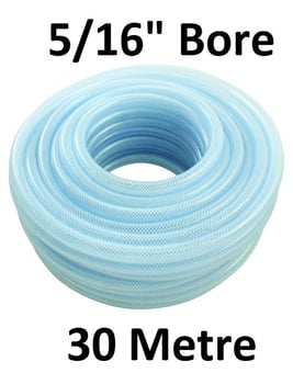 picture of Food Certified PVC Reinforced Hose - 5/16" Bore x 30m - [HP-FCRP8/13CLR30M]