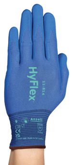 picture of Ansell HyFlex 11-814 Highly Breathable Nitrile Multi-Purpose Gloves - Pair - AN-11-814