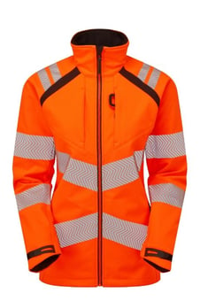 picture of Pulsar Life Men's Softshell Jacket Orange - PR-LFE916-ORG
