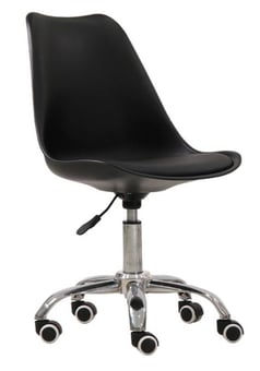 picture of LPD Furniture Orsen Swivel Office Chair - Black - [PRMH-LPD-ORSENBLACK]