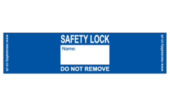 Picture of Reece Padlock Labels - Blue - Pack of 10 - [RS-RPL10-BLUE]