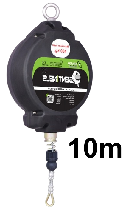 Kratos Load Arrester Block With Galvanized Steel 10m Wire Rope - Max. 400kg - [KR-LA1040010]